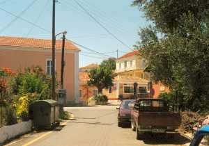 Photograph of Afionas village centre