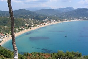 Agios Georgios bay