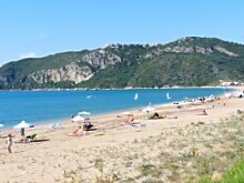 Agios Georgios sandy beach